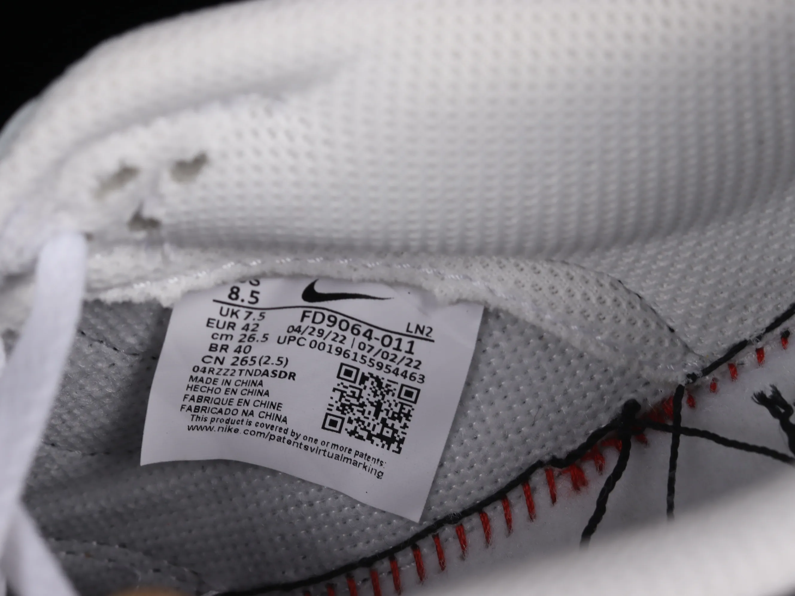 All Categories Nk SB Dunk Series Nk SB Dunk Low Low-top Sneakers C Version Nk Dunk Low "Reverse Panda" White and Black Reverse Panda SB Smashing Backboard Fashion Casual Sneakers FD9064-011